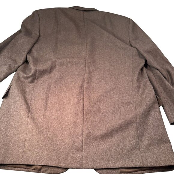 Canali Milano Italy Surreys Wool Single Breasted Blazer Mens Coat Notch 3 Button - Picture 6 of 16